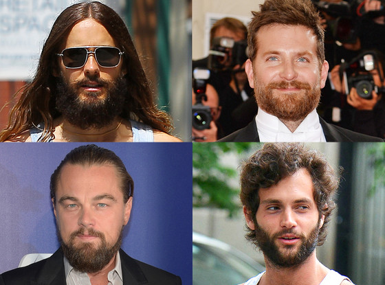Beards, Jared Leto, Bradley Cooper, Leonardo DiCaprio, Penn Badgley Beards, Jared Leto, Bradley Cooper, Leonardo DiCaprio, Penn Badgley